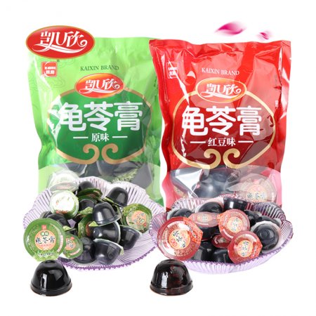即食红豆原味龟苓膏果冻