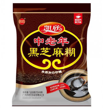 中老年黑芝麻糊520g